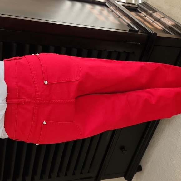 Venus Women's Red Skinny Jeans - Picture 5 of 6